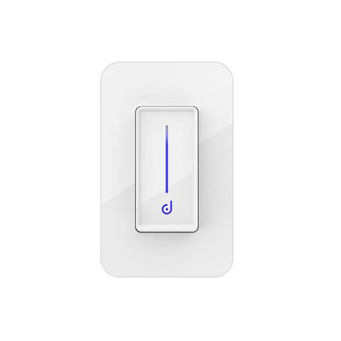 DALS Smart Dimmer Wall Switch - White - 4.5"