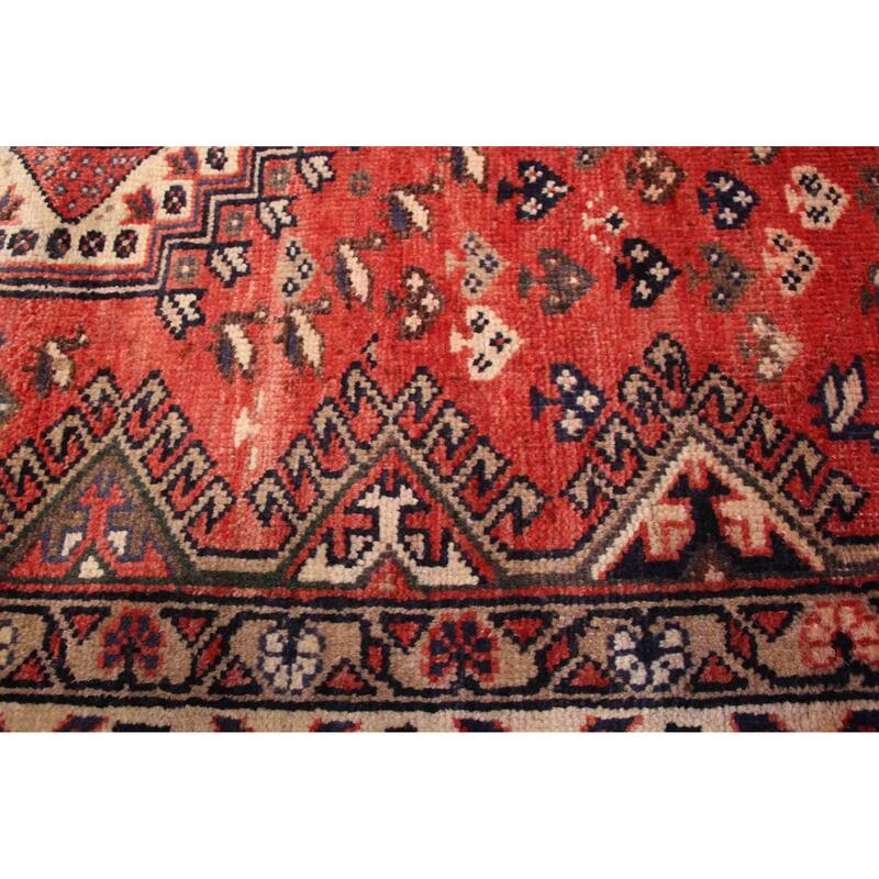 ECARPETGALLERY Hand-knotted Konya Anatolian Light Red Wool Rug - 5'4 x 9'10