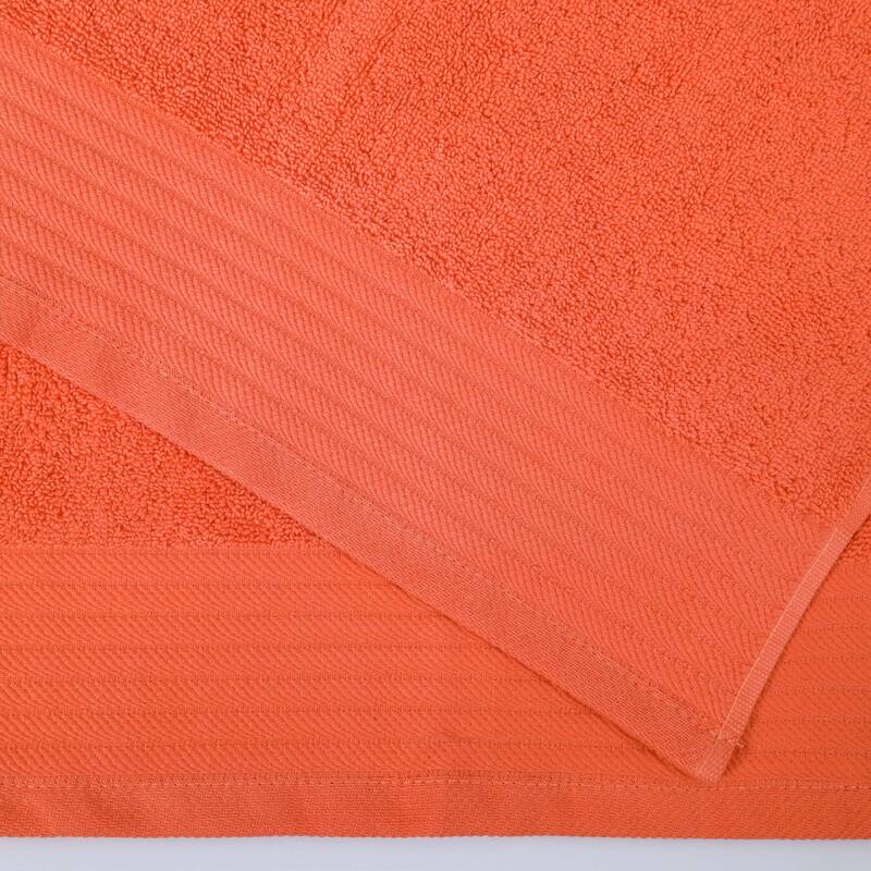 Turkish Cotton Herringbone and Solid Washcloth Towel Set by Superior