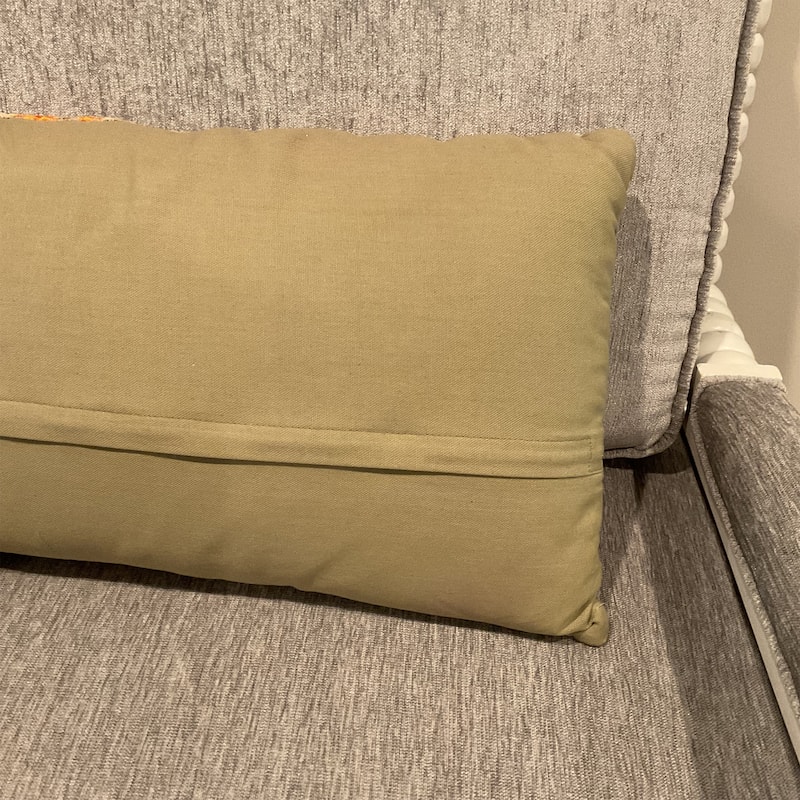 HERAT ORIENTAL Handmade Chenille Throw Pillow