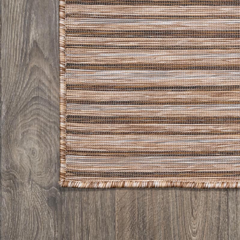 JONATHAN Y Finn Modern Farmhouse Pinstripe Area Rug