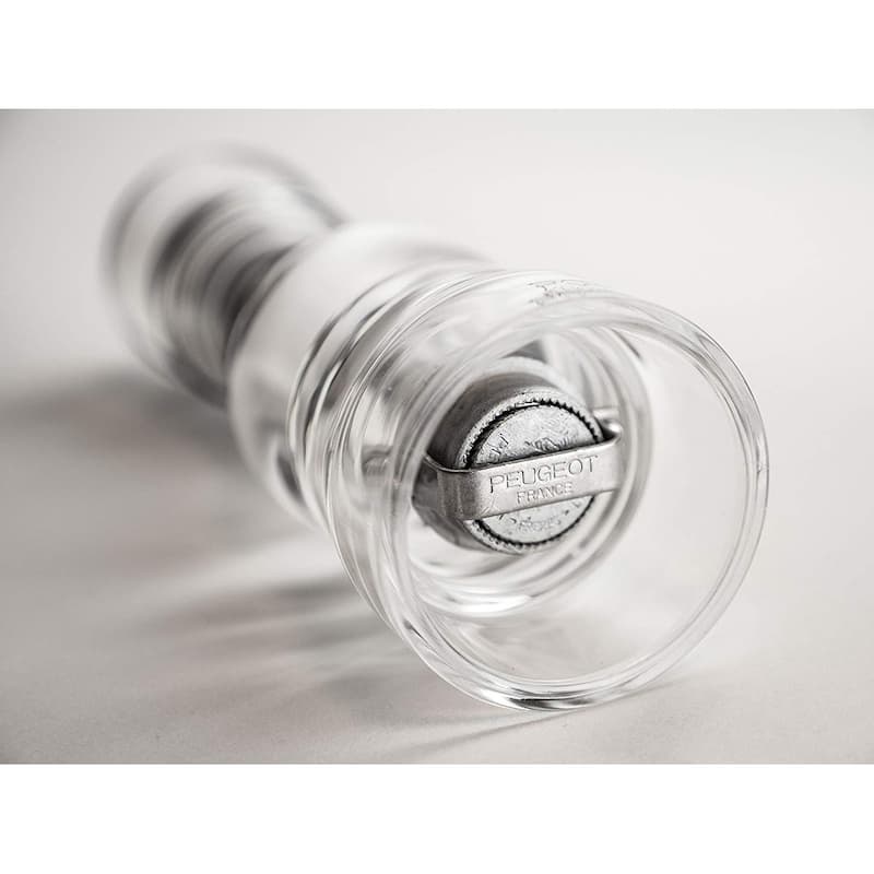 Peugeot Nancy 12 Inch Pepper Mill, Acrylic - Clear