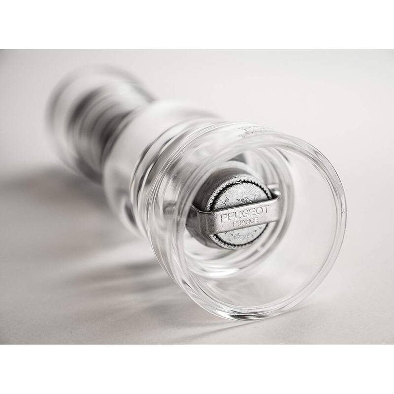 Peugeot 900838 Nancy Acrylic Pepper Mill, 38cm/15-Inch, Clear