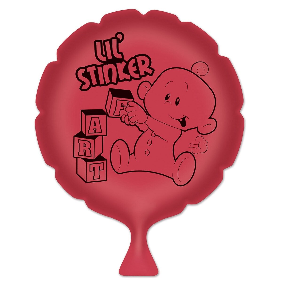 Shop Pack Of 6 Red Lil Stinker Whoopee Cushion Baby Shower Party Favors 8 Overstock 16660781