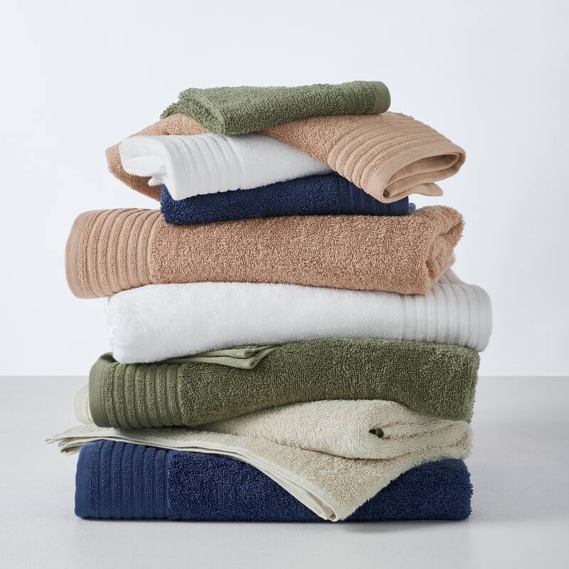 Linery & Co. 100% Featherspun Cotton Quick-Dry Bath Towel