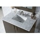 preview thumbnail 25 of 33, James Martin Vanities Metropolitan 36" Single Vanity, Silver Oak