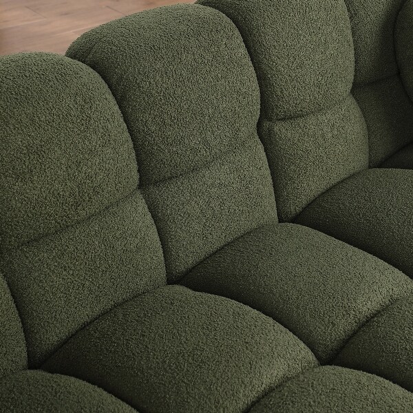 Boucle Sofa - Luxurious and Comfy Design - On Sale - Bed