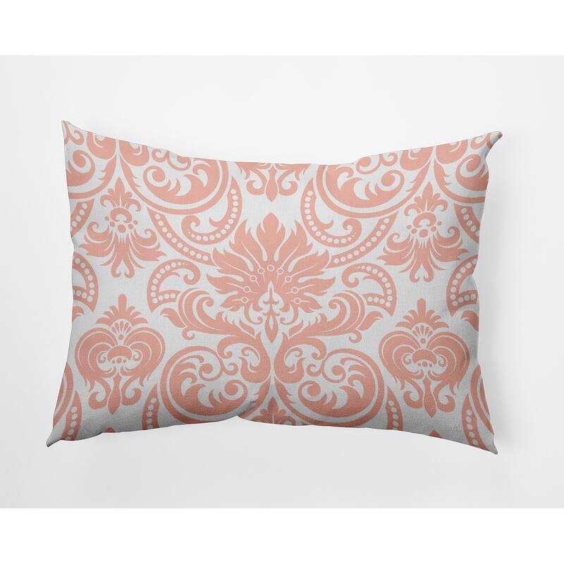 Alexys Polyester Indoor Pillow - Blush - 14" x 20"