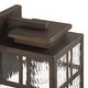 preview thumbnail 7 of 6, Hunter Aspenbrook Outdoor WeatherMax Wall Light - Modern, Mission - Porch, Patio, Garage - Wet Rated!