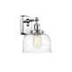 Option Polished Chrome / Clear Deco Swirl