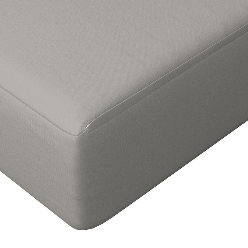 California Umbrella Outdoor Deep Seat Cushion Set, 24" x 48", Sunbrella Fabric, Densified Fiber Fill