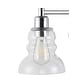 preview thumbnail 19 of 67, Modernist Vintage Metal/Glass Industrial Rustic LED Vanity, by JONATHAN Y