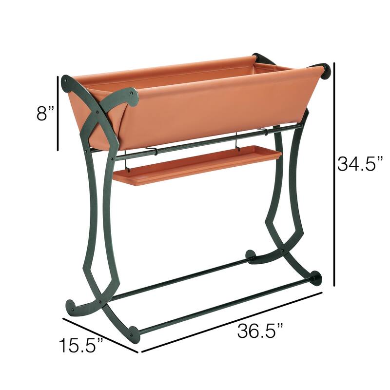 Victorian Planter Verde Green