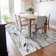preview thumbnail 7 of 5, Premium Washable Super Soft Coastal Sealife Mayfield Rug