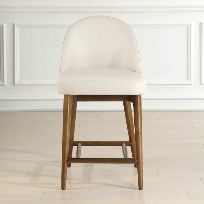 Uttermost Stitches Leather Counter Stool
