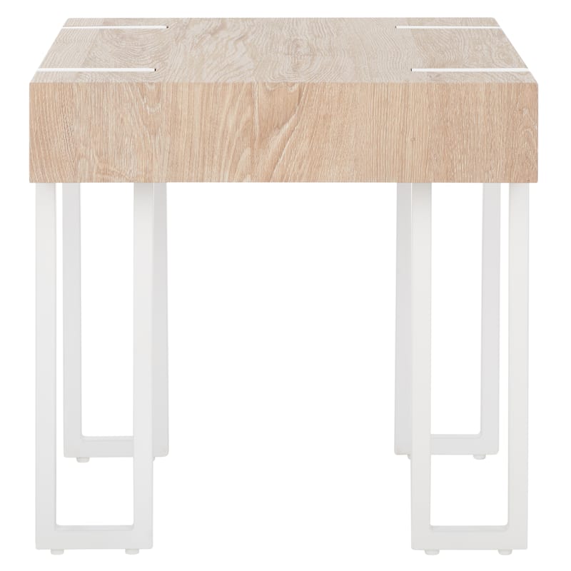 SAFAVIEH Home Collection Aberton End Table - 20" W x 20" D x 20" H