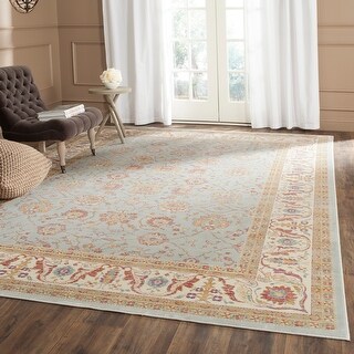 Saviela Rugs SAFAVIEH Sevilla Aqila Traditional Oriental Viscose Rug - Ivory/Multi ...