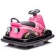 preview thumbnail 12 of 47, 12V Kids Bumper Car with Dual Motors, 360° Rotation, LED Lights, Horn, and Music ,Fun for Ages 3-5