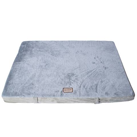Armarkat Model M06hhl/Hs-M Medium Memory Foam Orthopedic Pet Bed Mat In Sage Green & Gray
