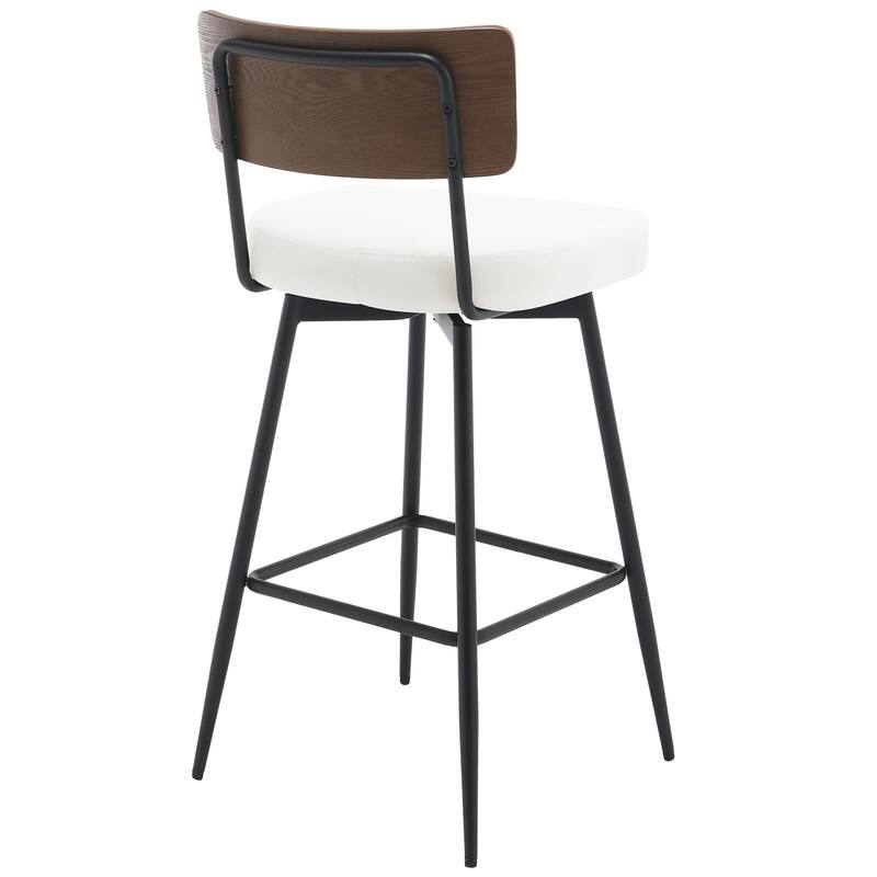 26"/ 29" Faux Leather Swivel Counter/ Bar Stools Set of 2/3