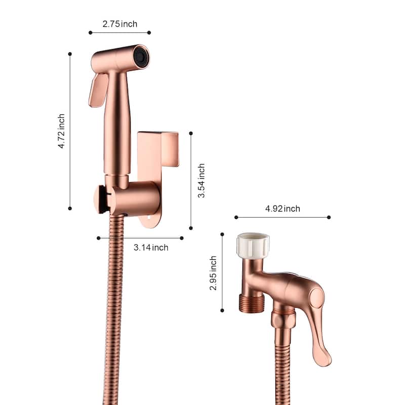 Topcraft Stainless Steel Handheld Toilet Sprayer