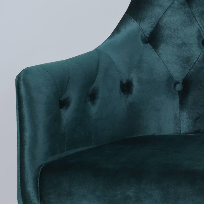 McDonough Modern Tufted Glam Accent Chair by Christopher Knight Home