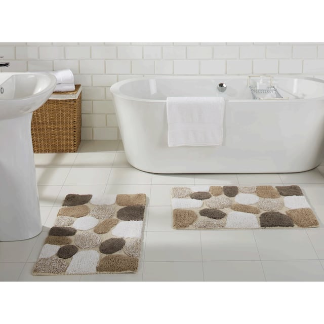 Chesapeake Pebbles 2pc Bath Rug Set