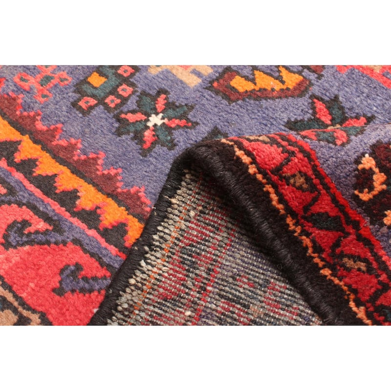 ECARPETGALLERY Hand-knotted Andelz Blue Wool Rug - 4'4 x 7'1