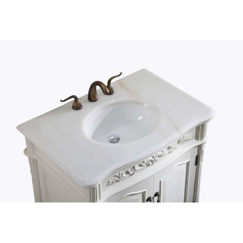 32" Bathroom Vanity Sink
