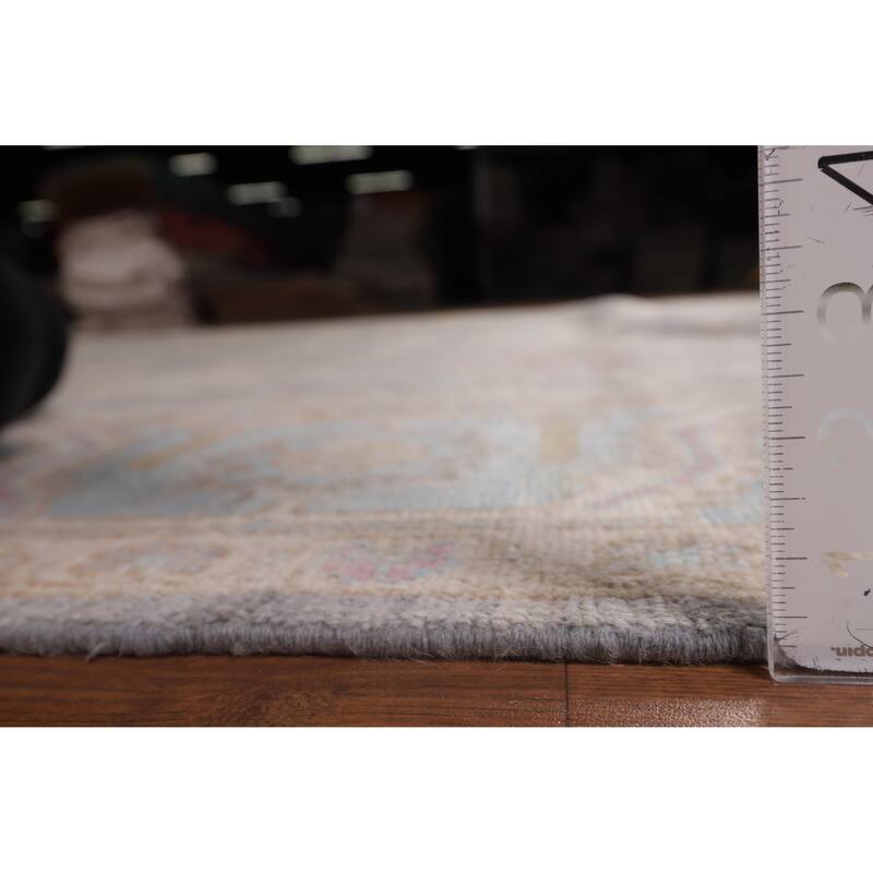 Oushak Turkish Large Area Rug Vegetable Dye Hand-Knotted Wool Carpet - 10'3"x 13'8"