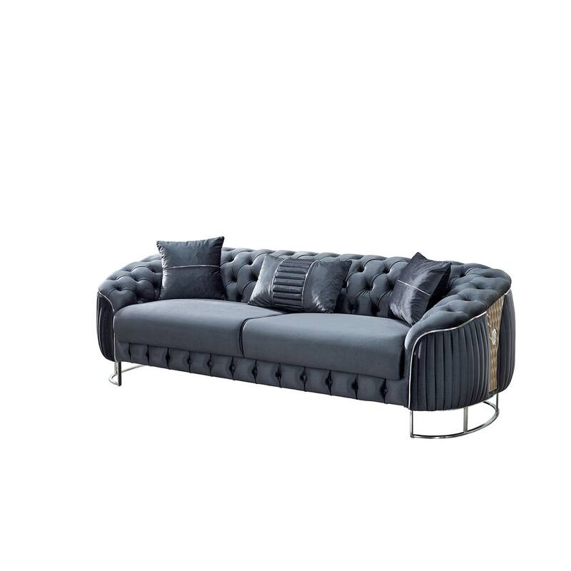 Lucca Comfortable Modern 2 seat Love Seat