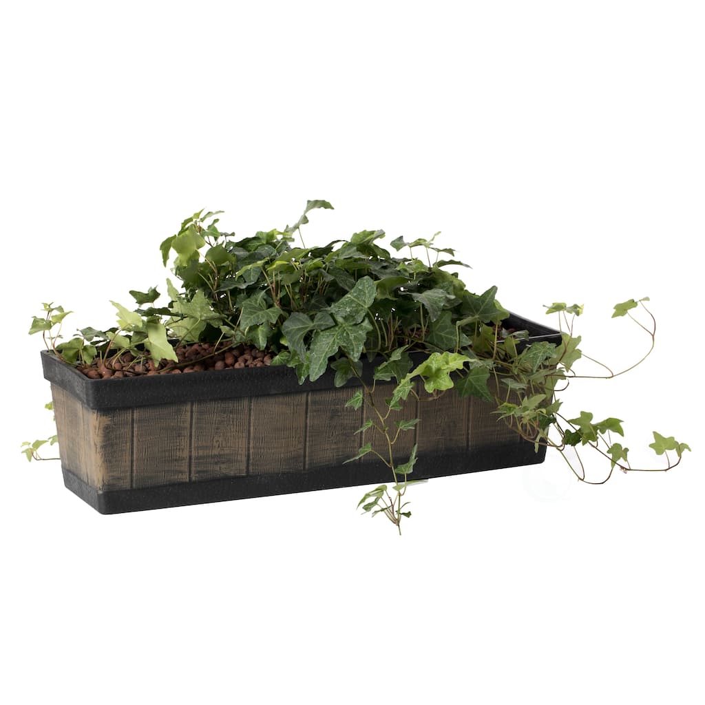 Outdoor Rectangle Planter Box, Vegetables or Flower Planting Pot