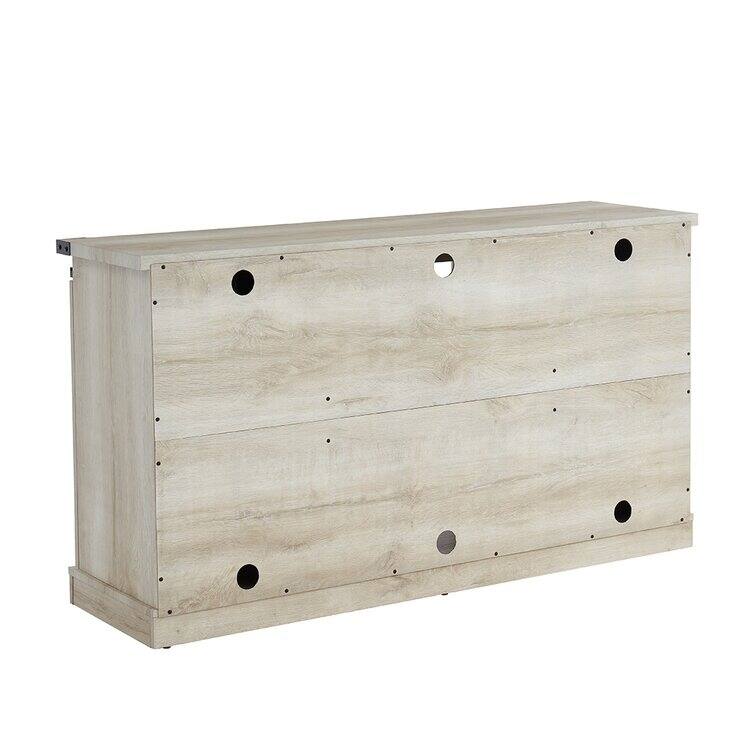 Wood Media Console TV Stand Entertainment Center