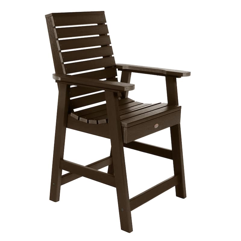Weatherly 5-piece Outdoor Dining Set - 48" Round Table, Counter-height