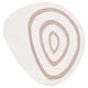 preview thumbnail 2 of 2, SAFAVIEH Handmade Novelty Sigtrud Wool Rug 3' Round Scallop - Ivory/Brown - Round