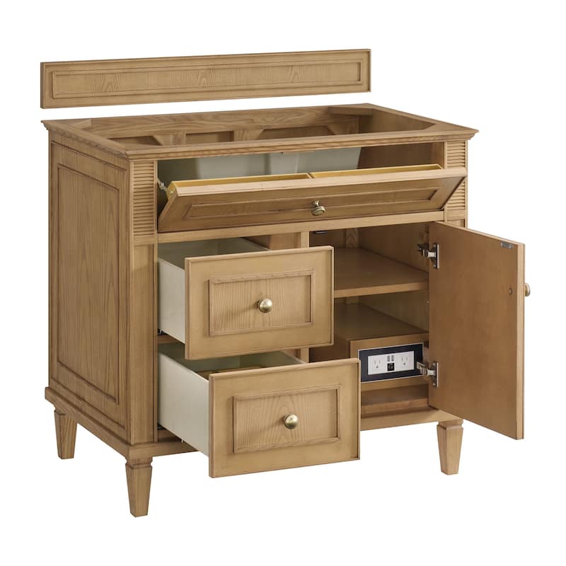 James Martin Vanities 424-V36 Lorelai 36" Single Basin Wood Vanity