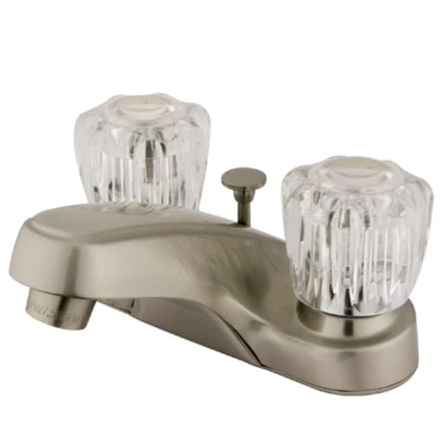 Kingston Brass Americana Centerset Bathroom Faucet with Brass Pop-Up