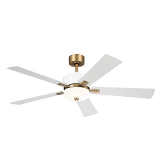 Kichler Lighting Icon 56 inch Integrated LED Indoor White Ceiling Fan