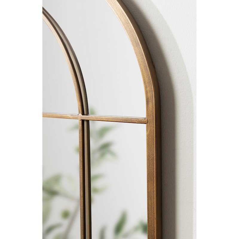 Kate and Laurel Dolbrook Framed Arch Mirror - 19x40