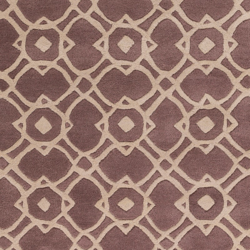 Hand-tufted Karen Contemporary Geometric Wool Area Rug