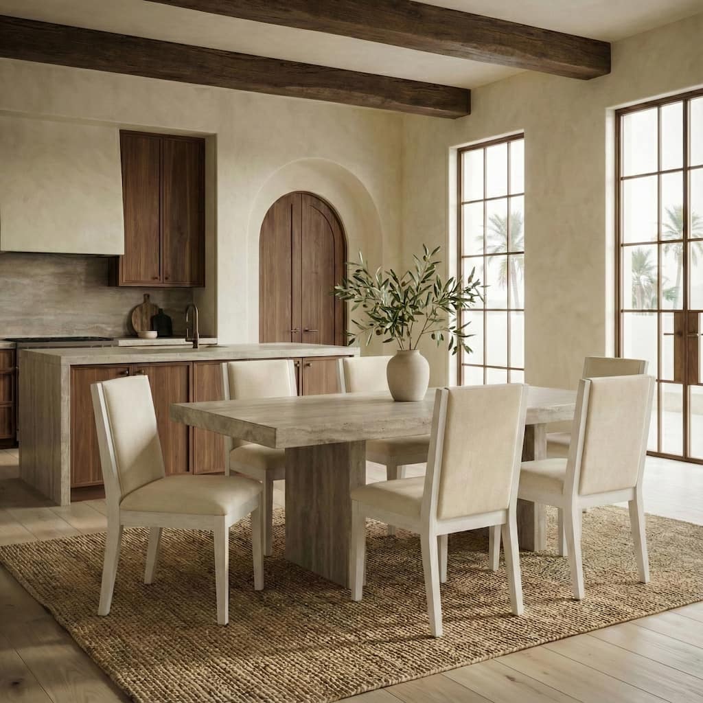 SAFAVIEH Couture Clarastella Wood Dining Chair - 20"W x 22"D x 34"H