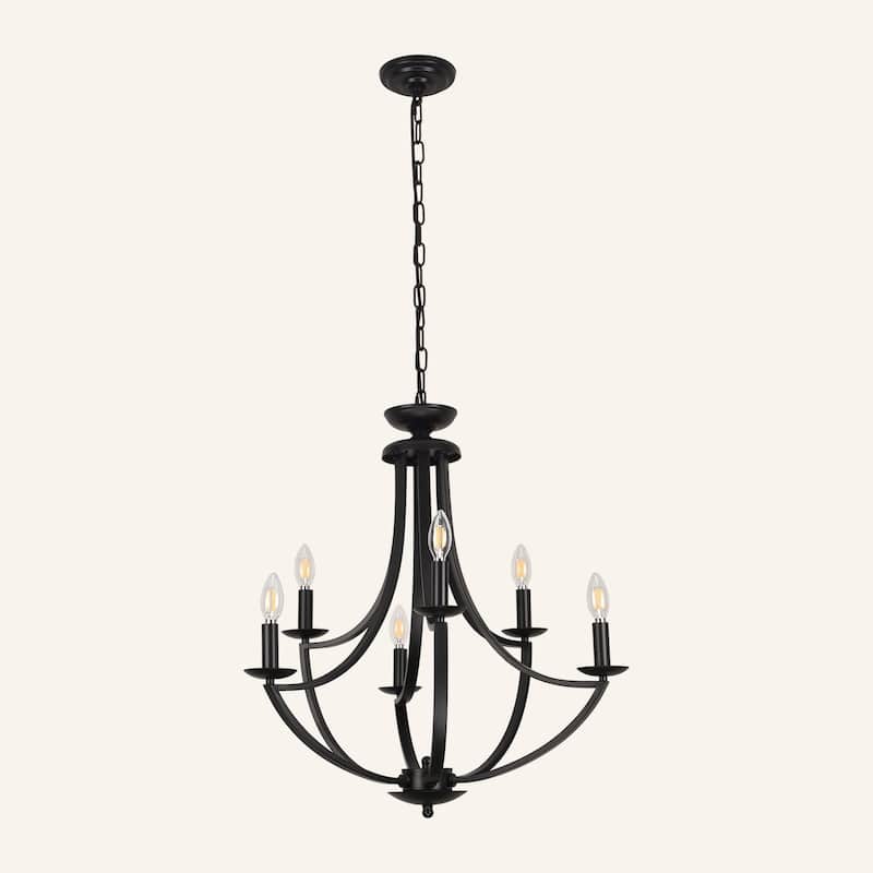 8-light Dimmable Chandelier