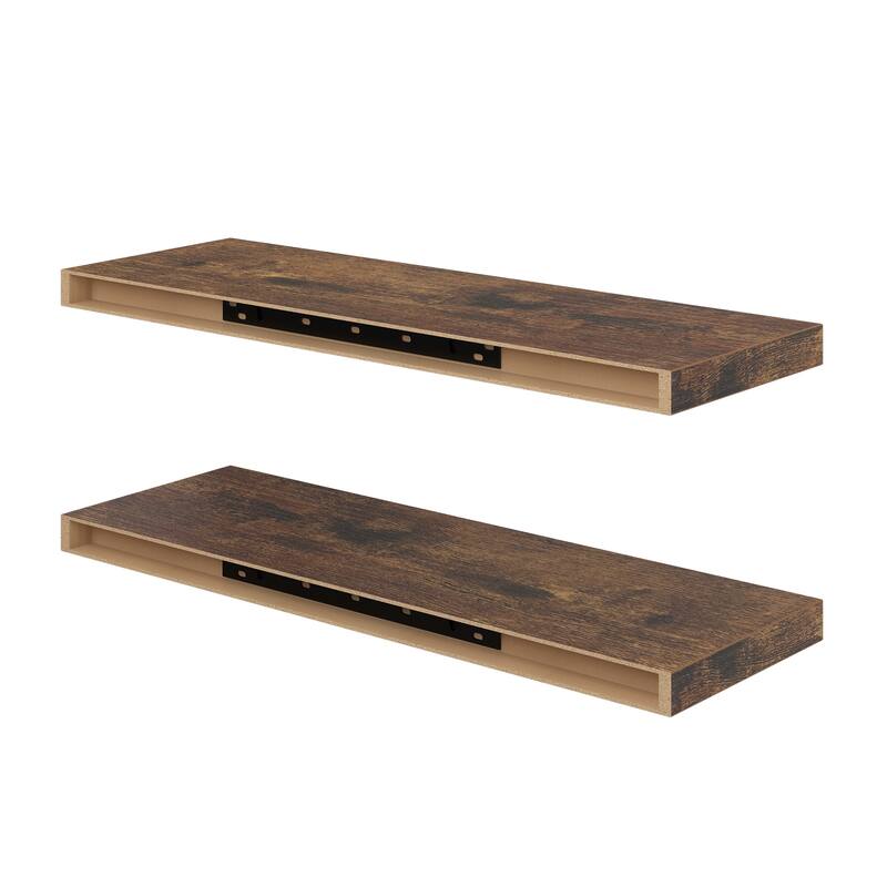 Homy Casa Wall-Mounted Floating Shelf, Set for Kitchen, Sturdy and Stylish