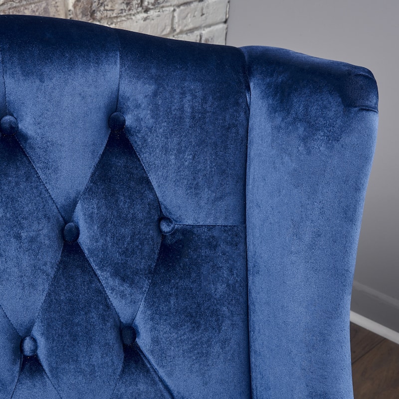 Upholstered Wingback Chair