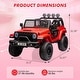 preview thumbnail 7 of 18, 24V 7AH Kids Ride on Truck Car 2 Seater Electric Vehicles for Toddles