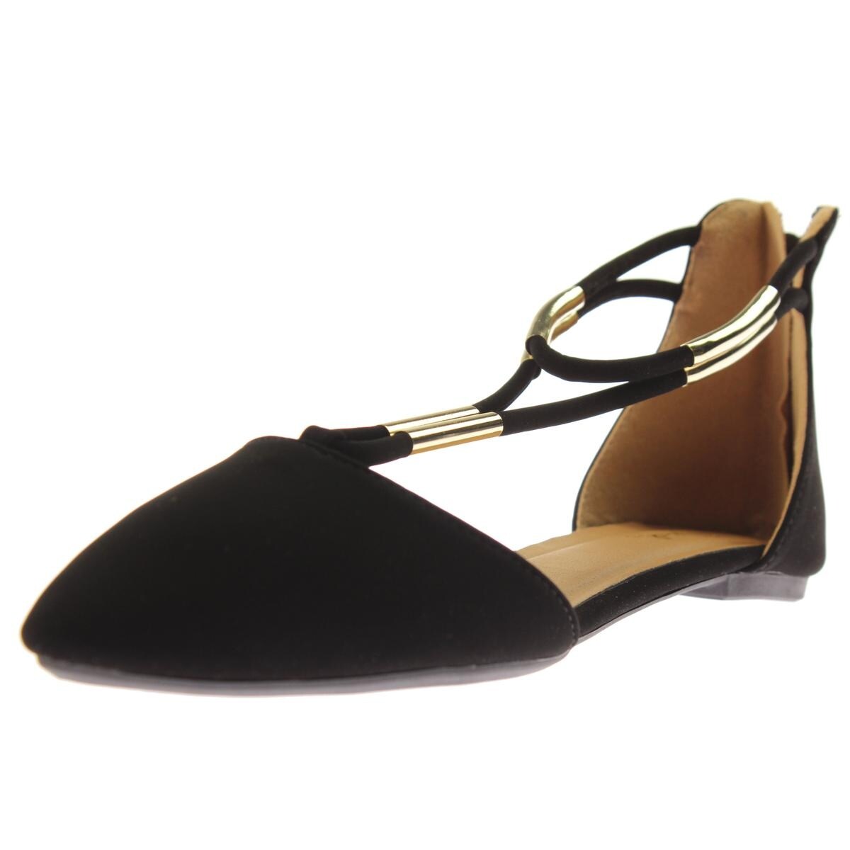 qupid pointed toe flats