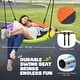 preview thumbnail 15 of 22, Trekassy 700lbs 40" Round Tree Swing with Handles for Kids 900D Oxford Waterproof 2pcs Tree Hanging Straps