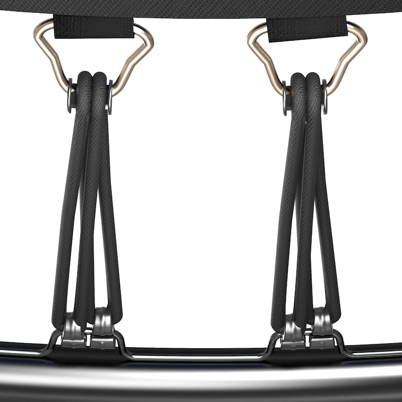 14FT Springfree Trampoline Bungee Jumping No Gap Safety Net for Outdoor