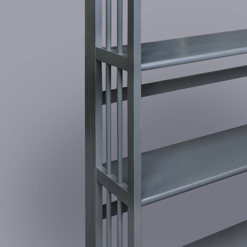 Porch & Den Edgemont 100% Solid Wood Folding Stackable 27.5-inch Bookcase
