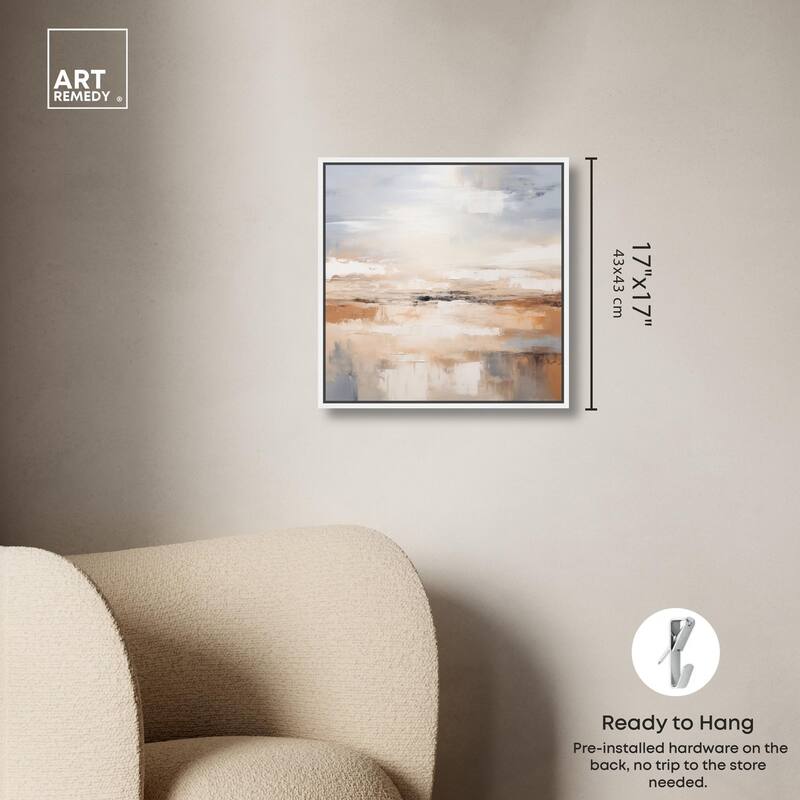 Coastal Calm Canvas by Art Remedy
